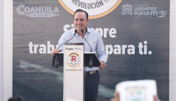 Detonamos en Torreón la construcción del Sistema Vial Revolución -Vasconcelos: Manolo